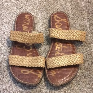 Sam Edelman Leather Summer Sandals Flats Size 9M